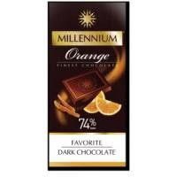 Millennium Шоколад  Favorite Orange чорний 74% 100 г (4820075504694)