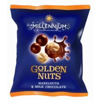 Millennium Драже  Golden Nut фундук у молочному шоколаді 100 г (4820005195244)