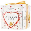 Любимов Цукерки  Angel's Kiss шоколадні білі з мигдалем, рисовими кульками та кокосовою стружкою 140 г (4820 - зображення 1