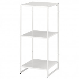 IKEA JOSTEIN(394.369.25) стелаж, вхід/вихід/білий метал