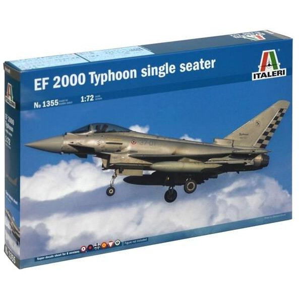 Italeri Истребитель EF-2000 Typhoon R.A.F. Service (IT1457) - зображення 1