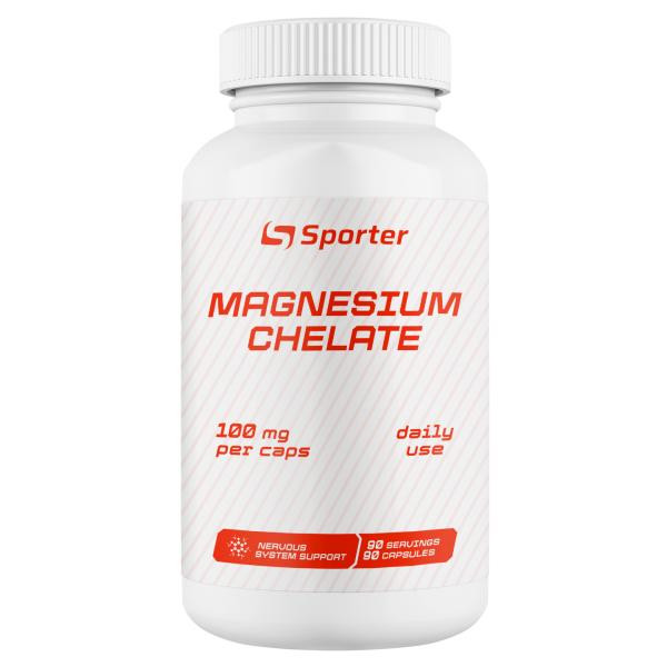 Sporter Magnesium Chelate 90 caps - зображення 1