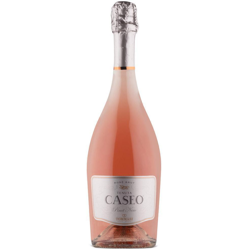Tommasi Тенута Касео Вино ігристе Піно Нуар Брют Троянди рожеве 0,75л (8004645305300) - зображення 1