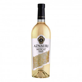 Aznauri Вино ігристе  Muskat біле напівсолодке 0,75 л 10-13,5% (4820189293811)
