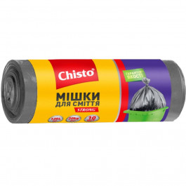Chisto Пакеты для мусора Strong 120 л 10 шт (4823098407898)