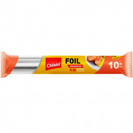 Chisto Фольга алюминиевая  для пищевых продуктов 10 м (4823098413684)