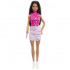 Mattel Barbie Модниця в рожевому топі з зірковим принтом (HRH13) - зображення 1