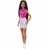 Mattel Barbie Модниця в рожевому топі з зірковим принтом (HRH13) - зображення 2