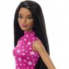 Mattel Barbie Модниця в рожевому топі з зірковим принтом (HRH13) - зображення 4