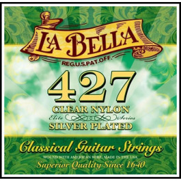 La Bella 427 Pacesetter Elite Clear Nylon Classical Guitar Strings