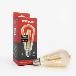 Etron LED Filament 1-EFP-163 ST64 7W 2700K E27