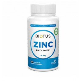 Biotus Zinc Picolinate 15 mg Цинк Пиколинат 100 капсул