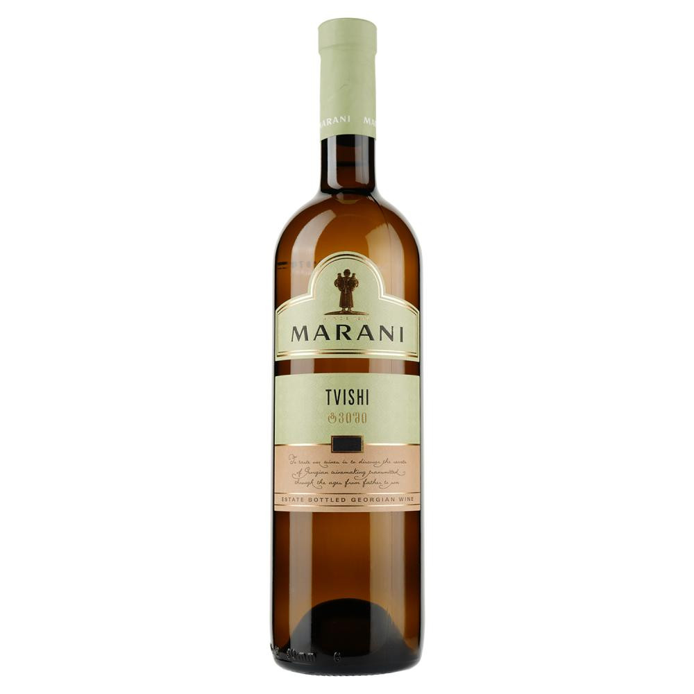 Marani Вино Марани Твиши белое полусладкое 0.75 л 11% (4867616020268) - зображення 1