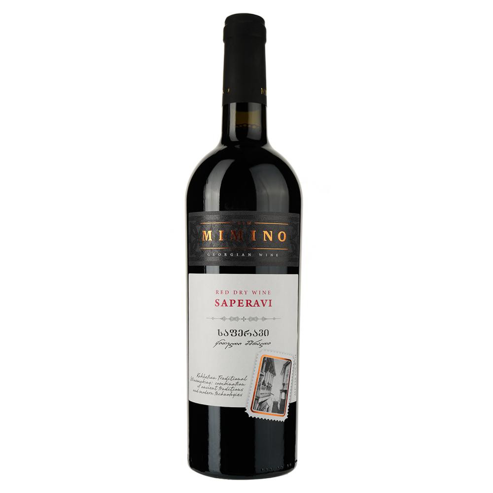 Mimino Вино  «Сапераві» червоне сухе, 0,75 л (4860013081481) - зображення 1