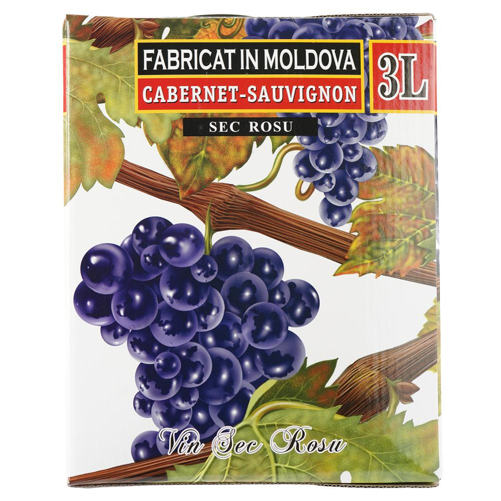 Alianta Vin Вино  Cabernet червоне сухе 9-11%, 3 л (4840042003098) - зображення 1