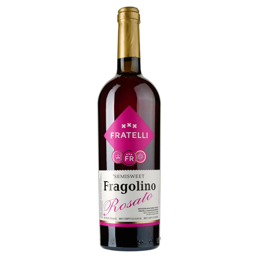 Fratelli Вино  Fragolino Rosato напівсолодке, 750 мл (4820236722783) - зображення 1