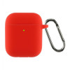 ArmorStandart Чохол  Ultrathin Silicone Case With Hook для Apple AirPods 2 Red (ARM59691) - зображення 1