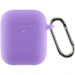 ArmorStandart Чохол  Ultrathin Silicone Case With Hook для Apple AirPods 2 Purple (ARM59690)