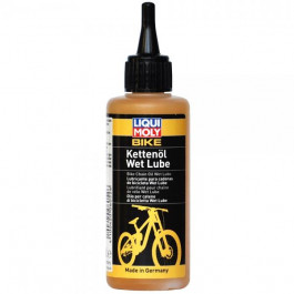   Liqui Moly Смазка для цепи велосипедов Liqui Moly Bike Kettenoil Wet Lube (для влажных условий), 100мл (6052)