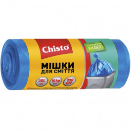 Chisto Мешки для мусора  прочные 35 л х 100 шт (4823098410850)
