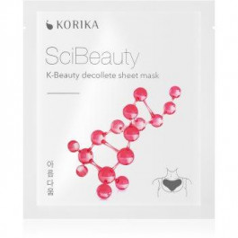 KORIKA SciBeauty тканинна маска проти зморшок зони декольте