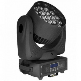   New Light Светодиодная LED голова PL-65 19*12W Beam LED Zoom Moving Head Light