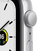 Apple Watch SE GPS 40mm Silver Aluminum Case w. Abyss Blue S. Band (MKNY3) - зображення 2