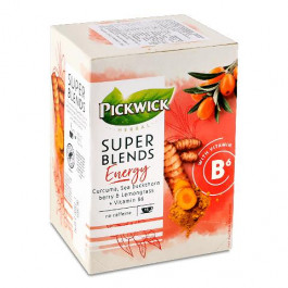 Pickwick Чай трав'яний  вітамінний лемонграс, 15*1,5 г (8711000564455)
