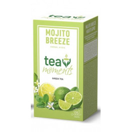 Tea Moments Чай зелений  Mojito Breeze 25 шт. 40 г (4823118600469)