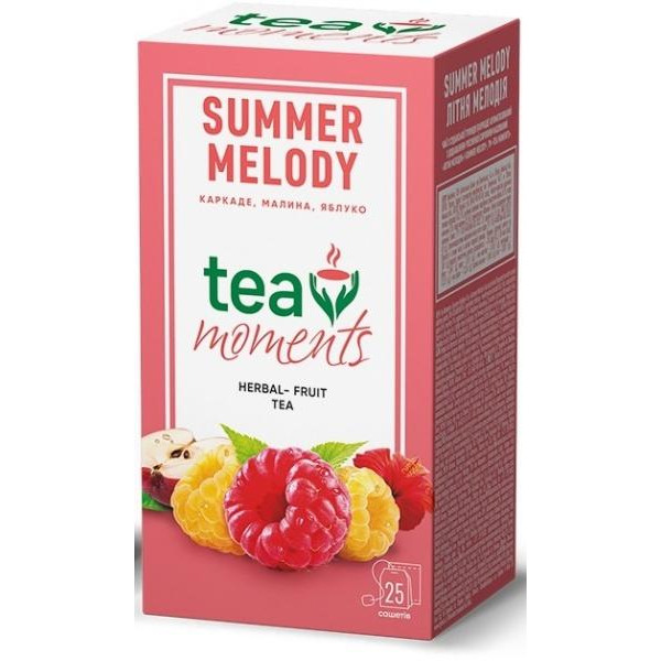 Tea Moments Чай ягідний  Summer Melody 25 шт. 40 г (4823118600490) - зображення 1