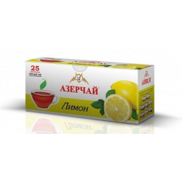 Azercay Чай чорний  з ароматом лимона в конверті 25 шт. 1,8 г (4760062102574)