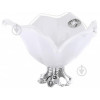 White Cristal Фруктовниця Tre Punte зі сріблом 38х26 см молочна (CN 3084/BNL/ARF) - зображення 1