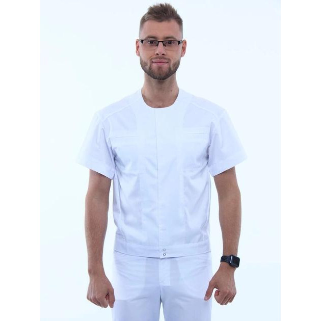 InWhite Медичний костюм  20586 52 Білий (2000000081113) - зображення 1