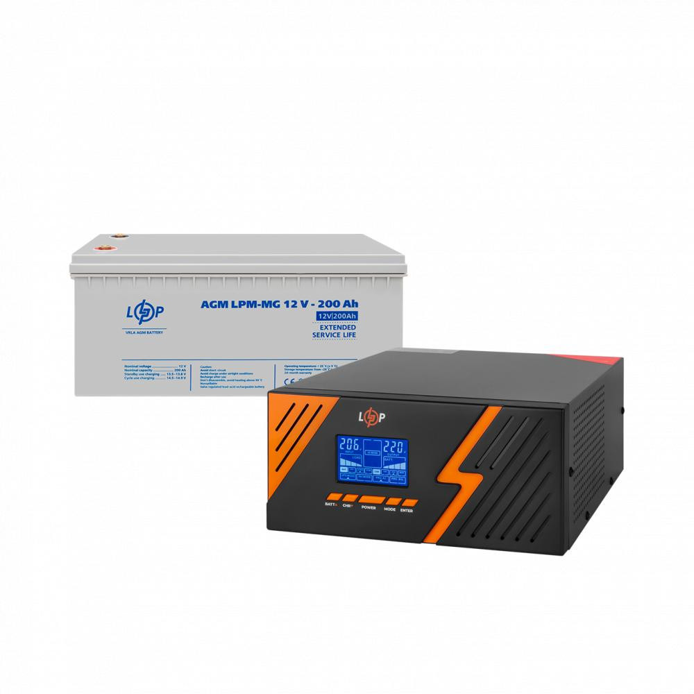 LogicPower UPS B1500 + АКБ MG 2400Wh (29716) - зображення 1