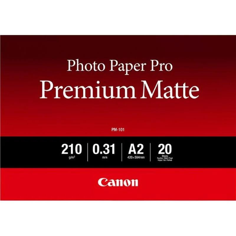 Canon PM-101 Photo Paper Premium Matte PM-101, A2, 20 л (8657B017) - зображення 1