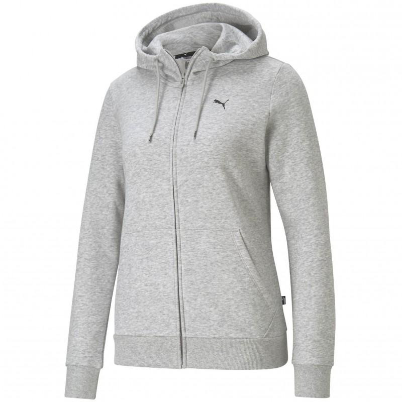 PUMA Толстовка  Ess Full-Zip Hoodie 58681354 M Light Gray Heather-CAT (4063697181274) - зображення 1