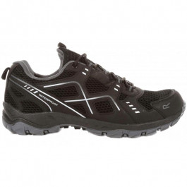 Regatta Чоловічі кросівки для трекінгу з мембраною  Vendeavour RMF785-9V8 42 (8UK) 26.5 см Чорний/Сірий (505