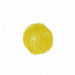 Fox Іграшка для собак  М'яч із шипами жовтий 7.5 см (з запахом ванілі) (TF-054)