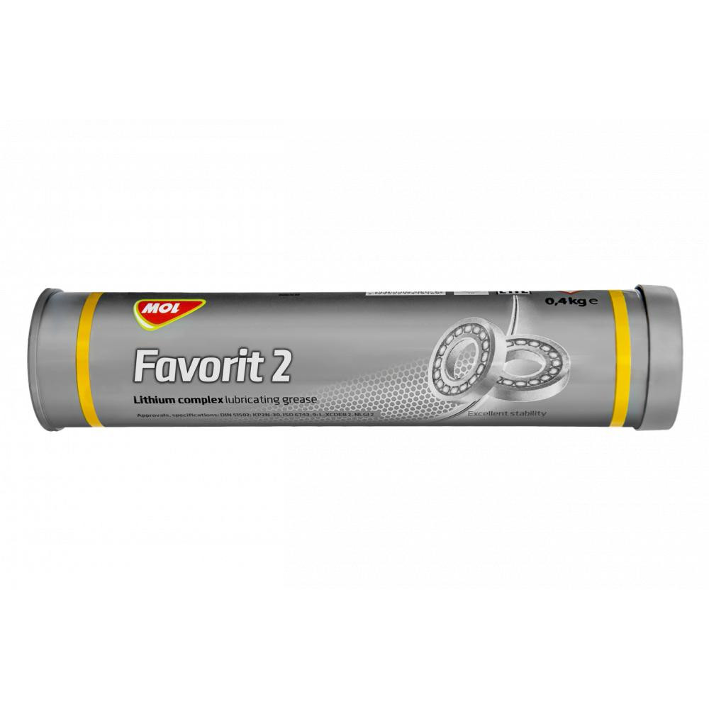 MOL Смазка пластичная консистентная MOL FAVORIT 2 0,4 кг (13301876) - зображення 1
