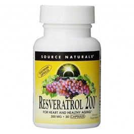 Source Naturals Ресвератрол  200 мг 30 таблеток (SN2292)