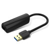 Vention USB 3.0 Gigabit Ethernet Adapter Black (CEHBB) - зображення 1