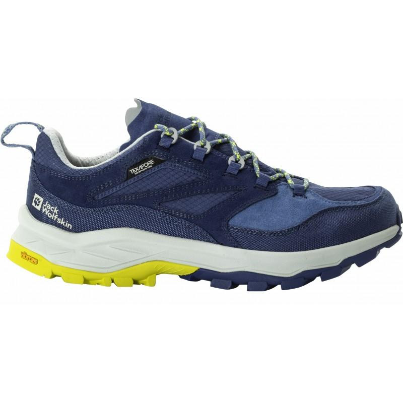 Jack Wolfskin Напівчеревики трекінгові cyrox texapore low m (4064281_1292) 11 Синій - зображення 1