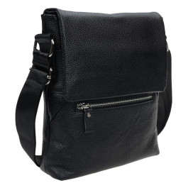 Borsa Leather Мужская кожаная сумка  k10013-black (1t0013-black)