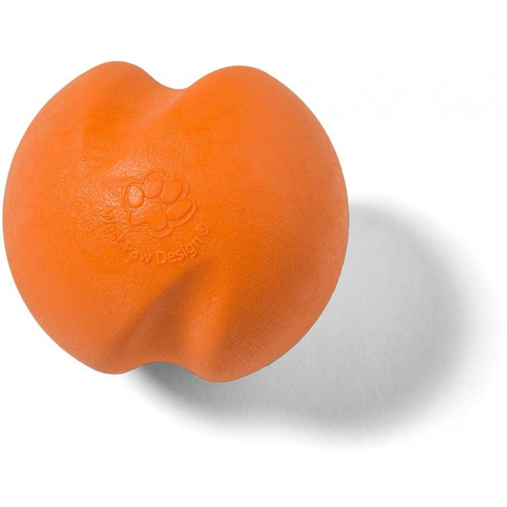 West Paw Игрушка для собак Jive Small Tangerine ZG070TNG 6 см (747473735649) - зображення 1