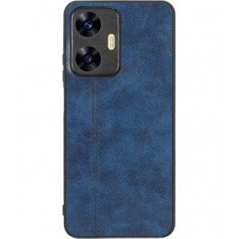 Cosmic Чохол для смартфона Cosmiс Leather Case for Realme C55 Blue (CoLeathRealC55Blue)