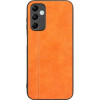 Cosmic Чохол для смартфона Cosmiс Leather Case for Samsung Galaxy M14 5G Orange (CoLeathSm14Orange) - зображення 1