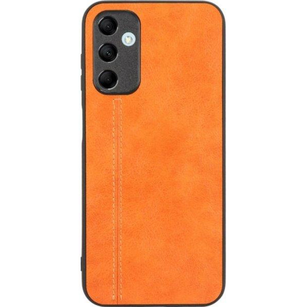 Cosmic Чохол для смартфона Cosmiс Leather Case for Samsung Galaxy M14 5G Orange (CoLeathSm14Orange) - зображення 1