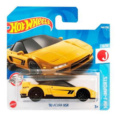 Hot Wheels 90 Acura NSX J-Imports 1:64 HCX58 Yellow - зображення 1