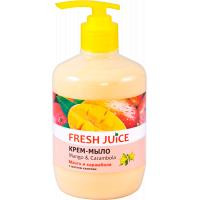 Fresh Juice Крем-мыло  Mango&Carambola 460 мл (4823015923333)