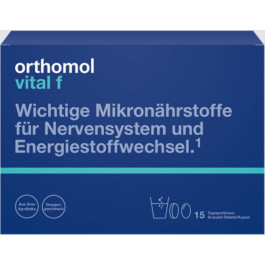 Orthomol Vital F Ортомол Вітал Ф 30 днів (порошок/капсули/пігулки)